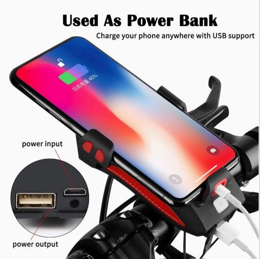 4-in-1 Waterproof Bicycle Phone Holder