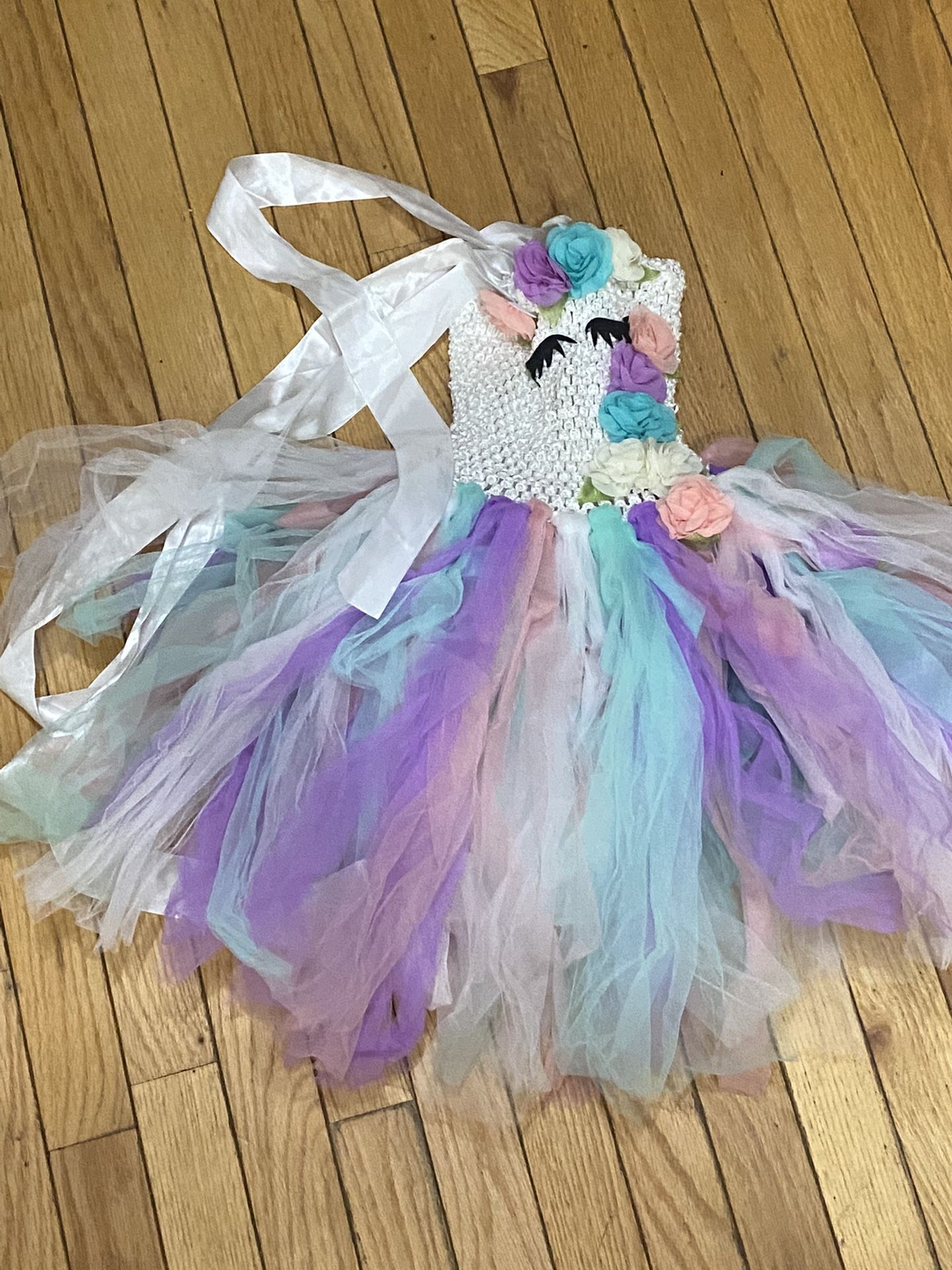 Unicorn Girls Small Dress Costume