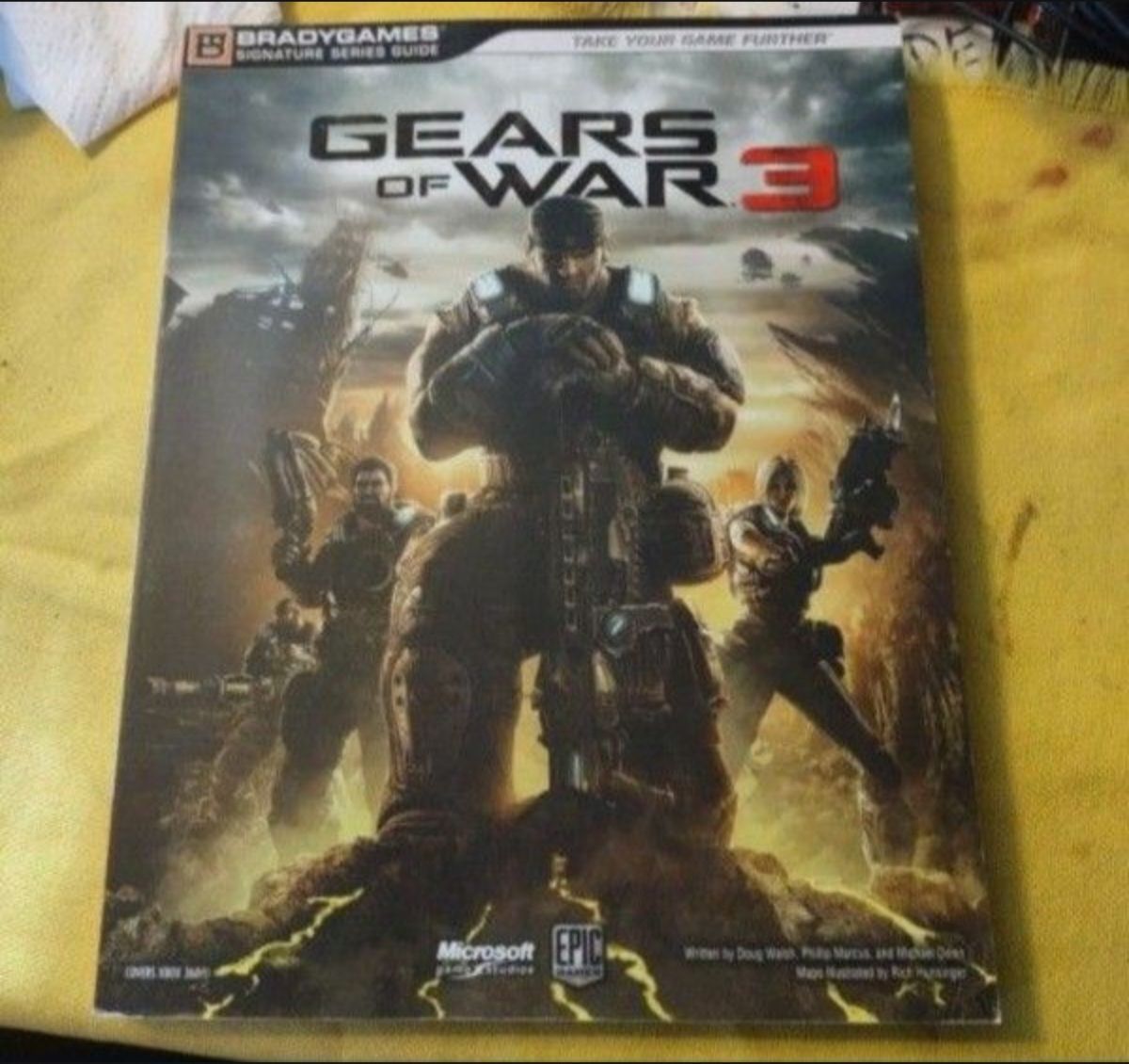 Bradygame's strategy guide gears of war 3 collectors