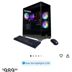 Gaming PC CyberPowerPC Gamer Xtreme VR Gaming PC, Intel Core i5-13400F 2.5GHz, GeForce RTX 5060 8GB, 16GB DDR5, 1TB PCIe 4.0 SSD, WiFi Ready & Windows