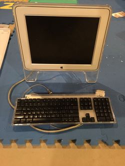 Apple 15" Monitor & Keyboard