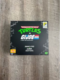 In Hand, Brand New, Never Opened Playmates - SDCC 2026 Exclusive - Nickelodeon Exclusive Variant - Teenage Mutant Ninja Turtles x G.I. Joe - Snake Eye