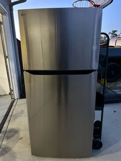 LG stainless steel refrigerator