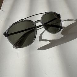 Armani Exchange sunglasses in a Smokey Dark Gray