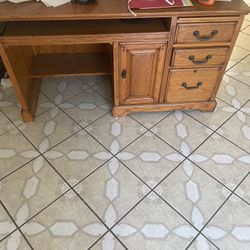 Solid Wood Desk 