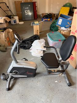 Sunny Health & Fitness Recumbent Exercise Bike – Great Condition – $30  OBO