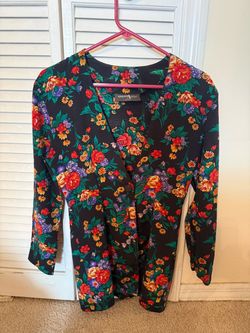 Brooks Atelier Floral Long Sleeve Jacket