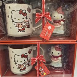 🎄 Hello Kitty Mug & Ornament Set 🎄 