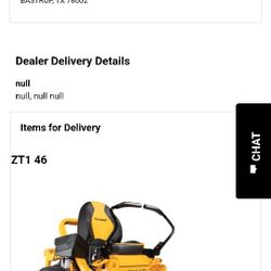 Cub Cadet Like New Zero Turn 