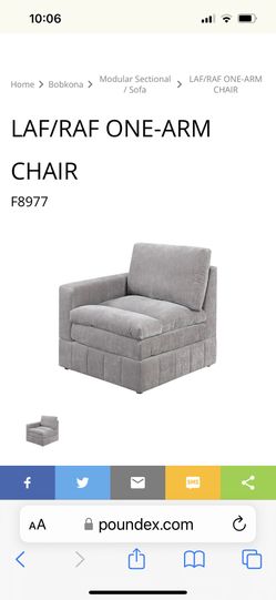 1 Arm Chair