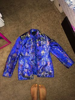 Japanese royal blue jacket