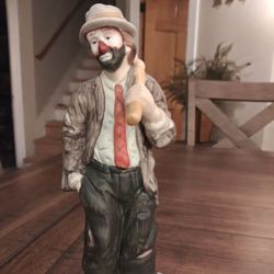 Ceramic Clown from the Emmett Kelly Jr. Collection.
