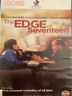 The EDGE Of SEVENTEEN Widescreen Edition (DVD-2016) Hailee Steinfeld!