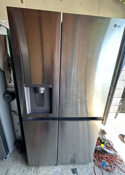 LG Side by Side Refrigerator Stainless Steel