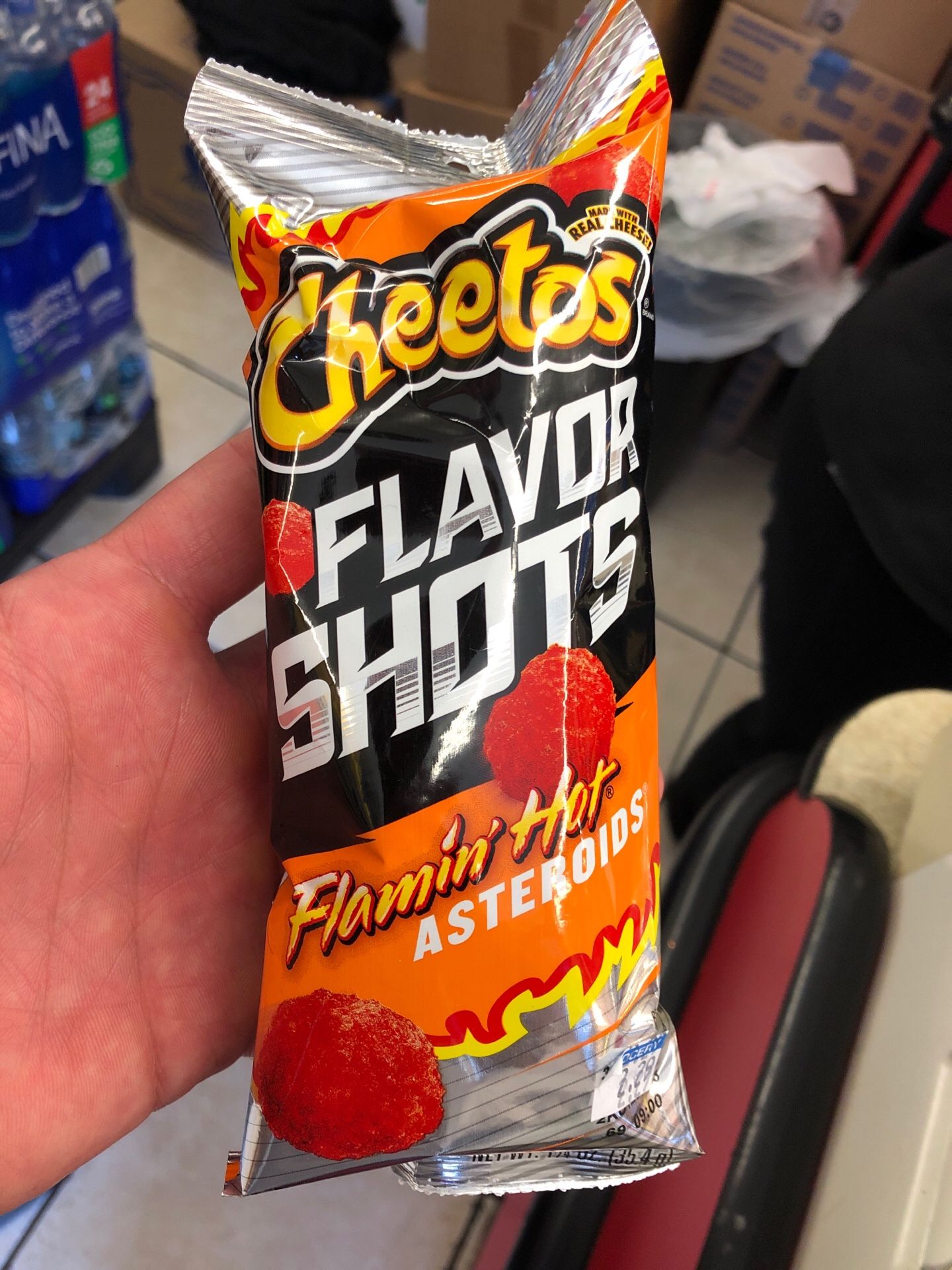 Cheetos asteroids