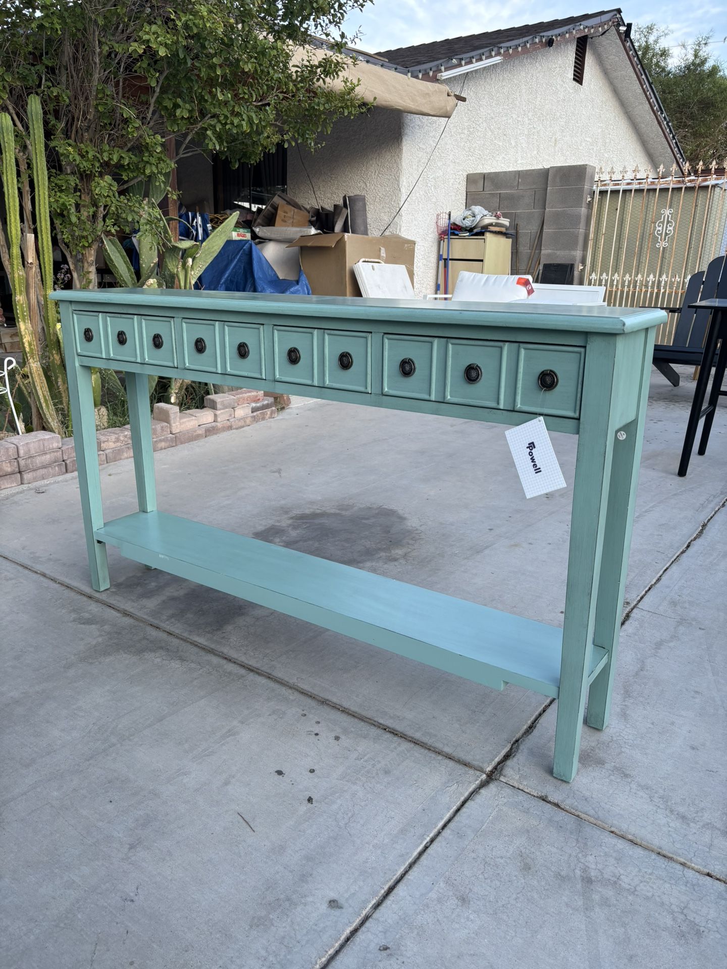 Sadie Long Storage Console Table