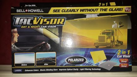 CAR GLASSES ANTI-GLARE VISOR