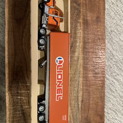 Vintage Lionel O Gauge Tractor & Trailer Truck Car No. 6-12725 (1989) with Original Box