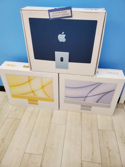 💻 Stunning Display- Apple iMac 24 inch M1 Chip -  Take It Home for Just $5 Down! 💻