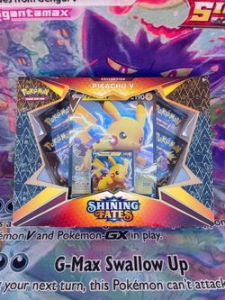 Pokémon Shining Fates Pikachu V Collection Box