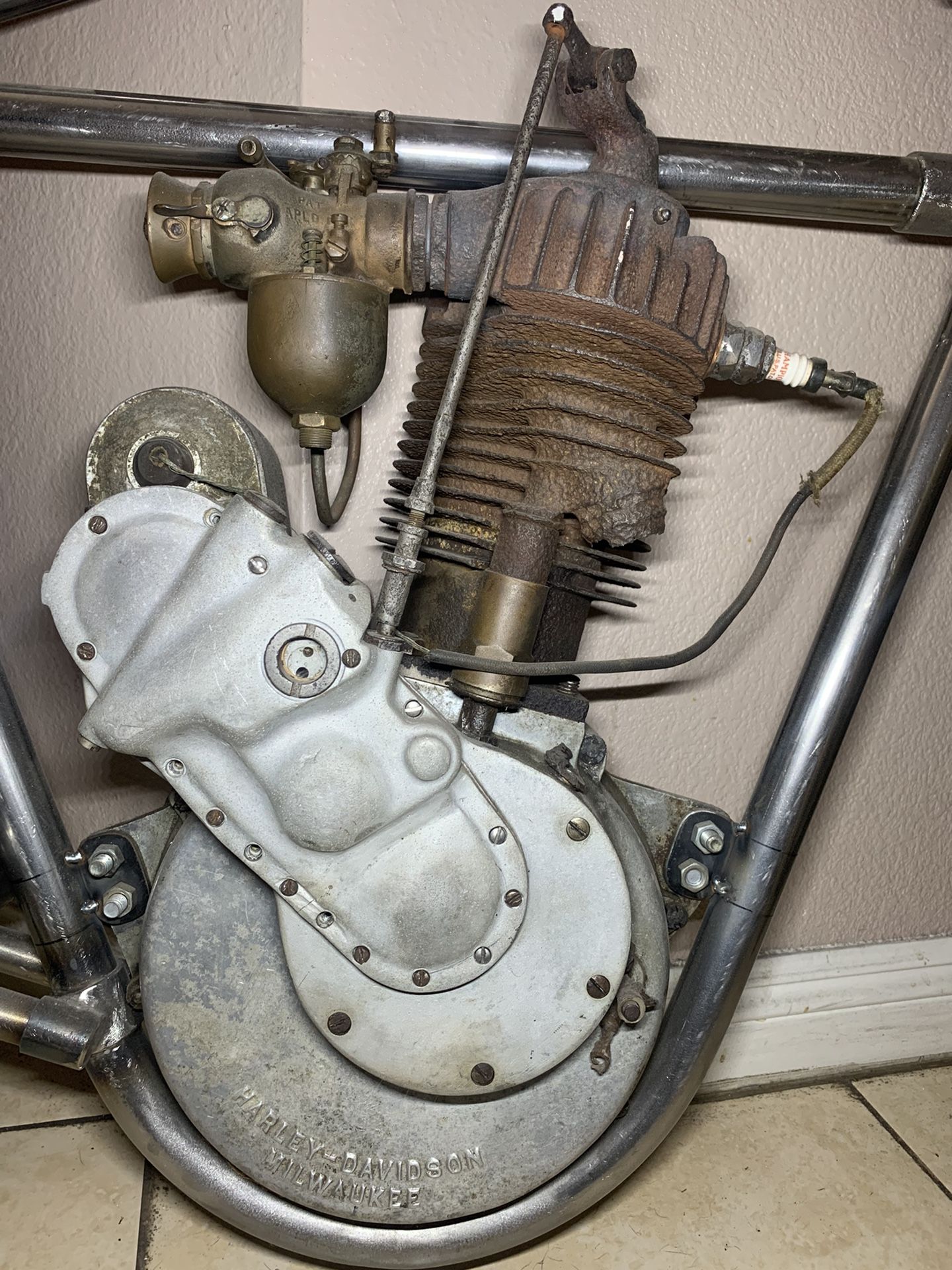 harley davidson single cylinder engine
