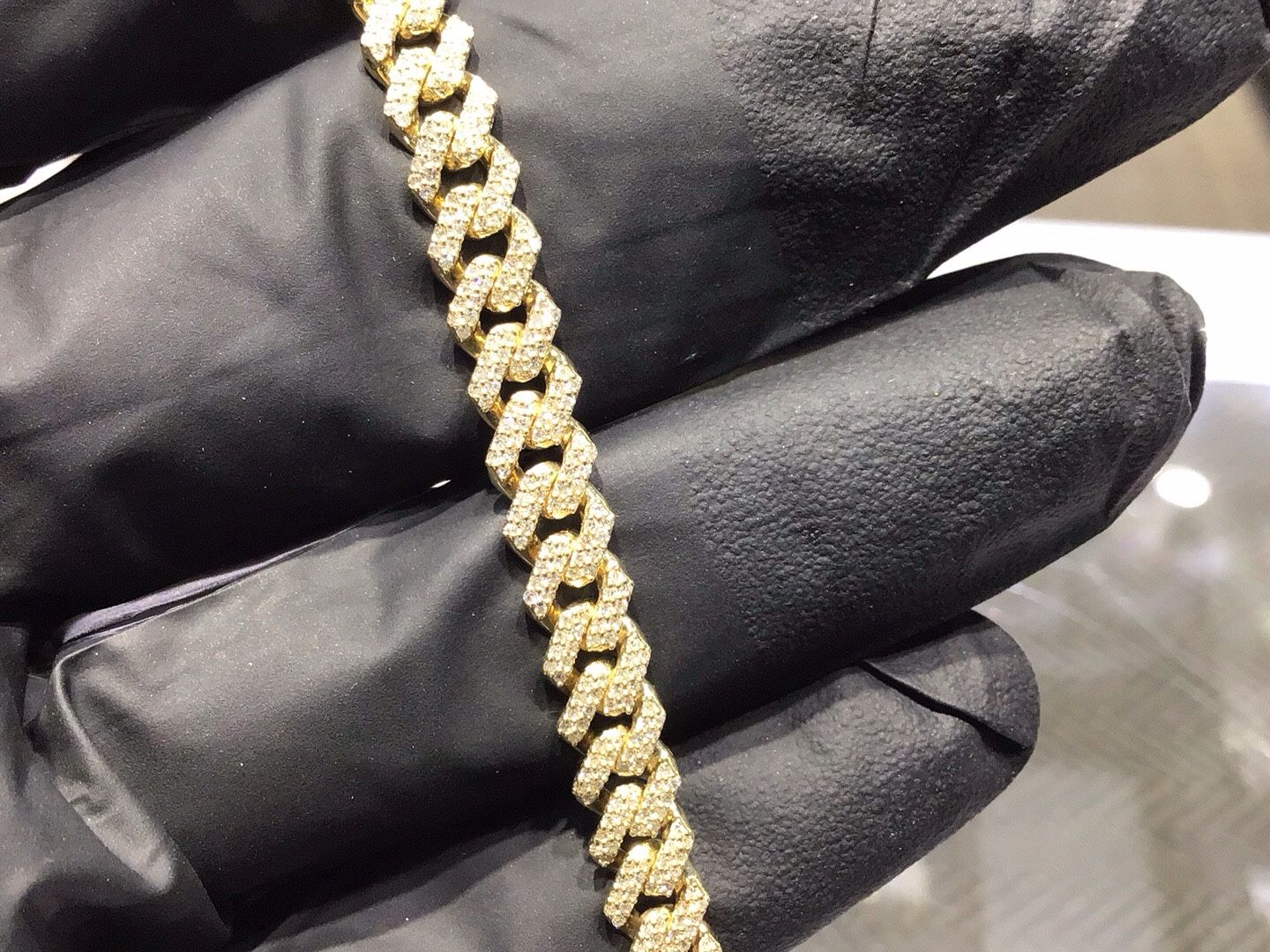 10k Gold Solid Miami Cuban Bracelet Size 8 Inch Available In Stock .πππ