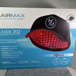 HairMax PowerFlex 202 Hair Loss Treatment Hair Regrowth Laser Therapy Cap USED