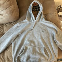 Burberry Kids XL Hoodie Gray