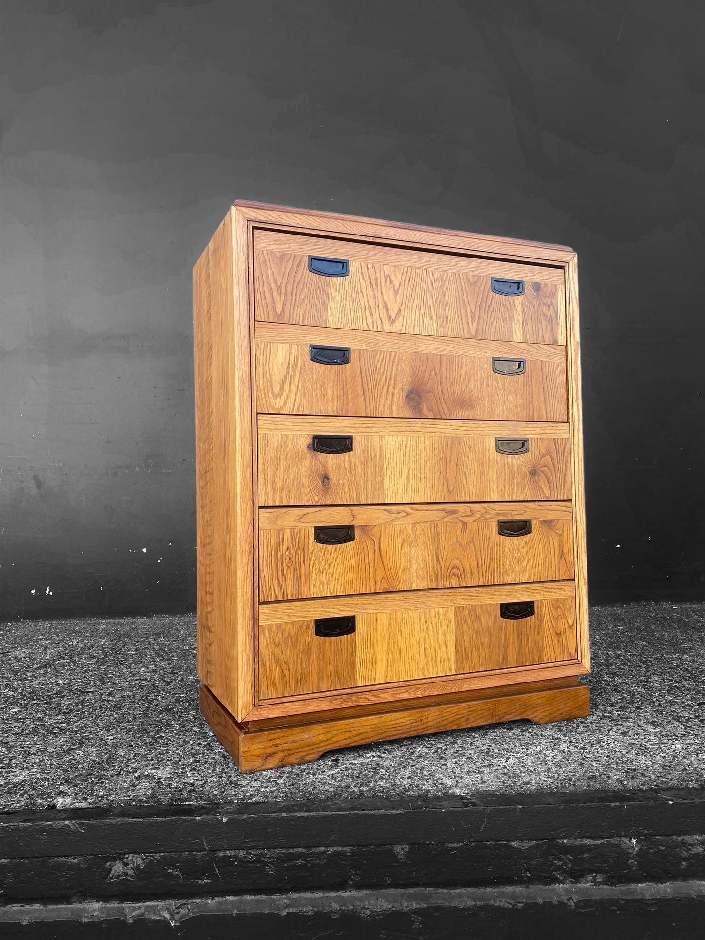 Beautiful Mid Century Modern Solid Wood Dresser