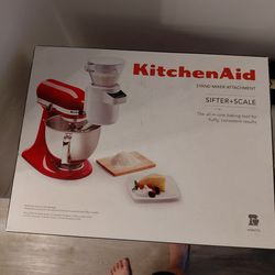 KitchenAid sifter and scale attachment