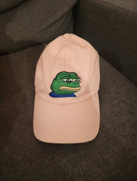 Sad Pepe The Frog Meme Hat