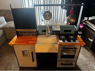 Kids play kitchen