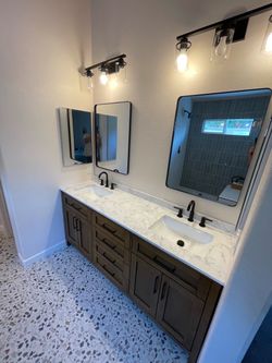 72” Bathroom Vanity combo OVE Tahoe Almond Latte