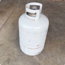 Large propane tank
