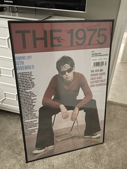 The 1975 Tour Poster