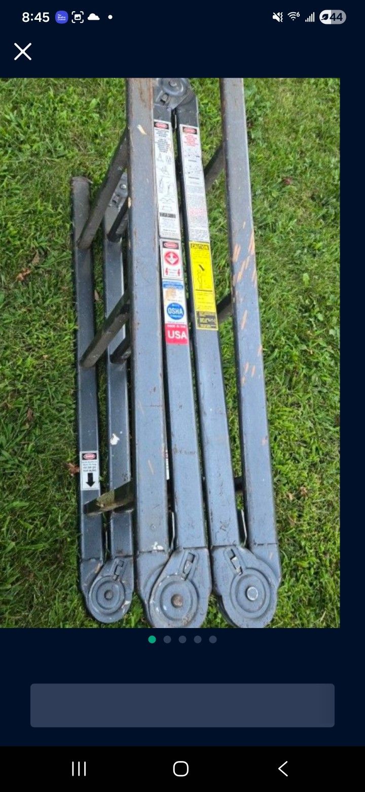 14.4 Foot Ladder,  Foldable ,Made In Usa