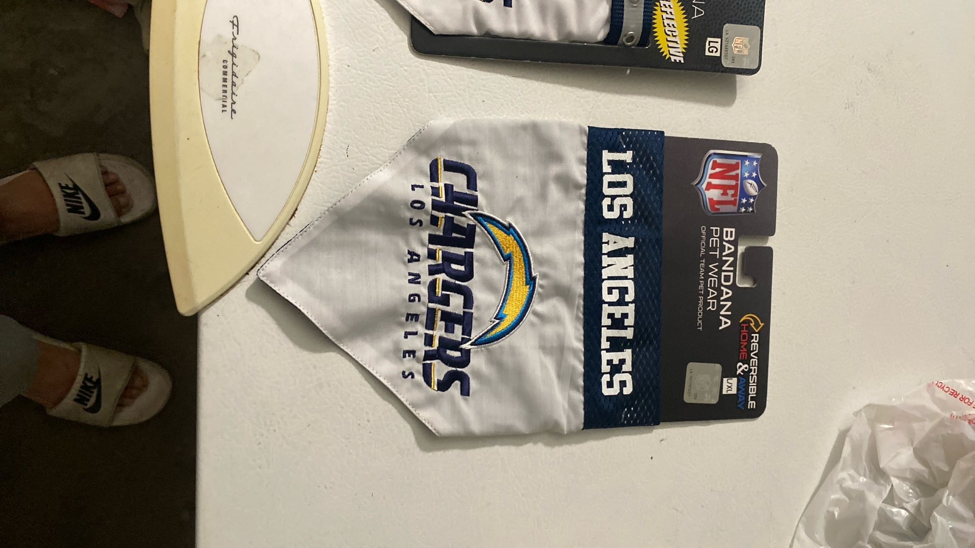 Bandana Pet Wear,collar,team Harnes Chargers
