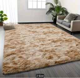 Luxurious Fluffy Large Shag Rug Ultra Soft, Plush, Fuzzy, Durable 6x9 ft New