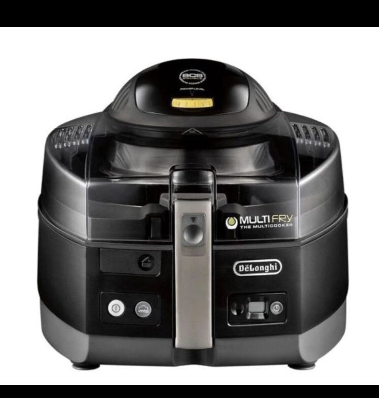 MultiFry Air Fryer and Multicooker (3.3lb) with Double Surround Cooking System by DeLonghi