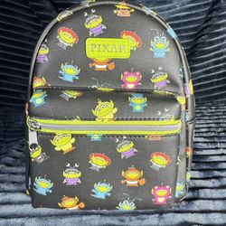 Loungefly Pixar Cosplay Aliens Mini Backpack