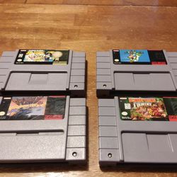 Nintendo SNES Authentic Games