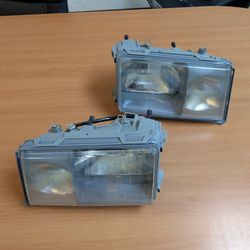 86-93 Mercedes Benz W124 Euro Glass Headlights