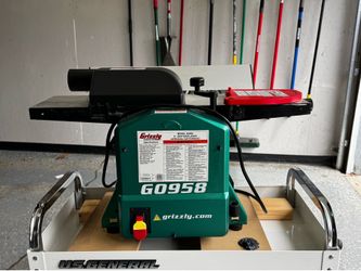 Grizzly Benchtop Jointer Planer Combo G0958 Helical Cutterhead