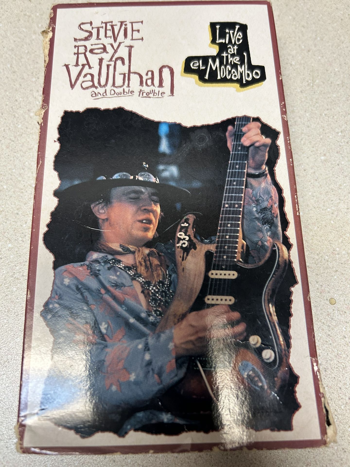 Stevie Ray Vaughn VHS