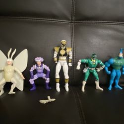 Bandai Fox Kids 1994 The Tick Sewer Spray, Sewer Urchin Complete Figure   The Tick "Fluttering" Arthur action figure 1994 Ban Dai