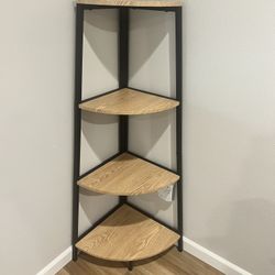 4 Tier Corner Bookcase 