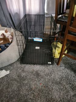 Forty inch precision dog cage , two doors ,$45