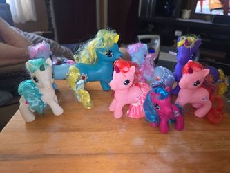 🧚♀️ USED 8 vintage 1980 Gi-Go wonderland unicorns