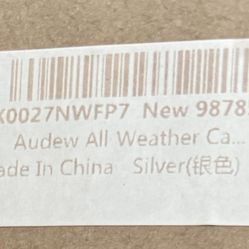 Audew  All Weather Car Cover New Silver