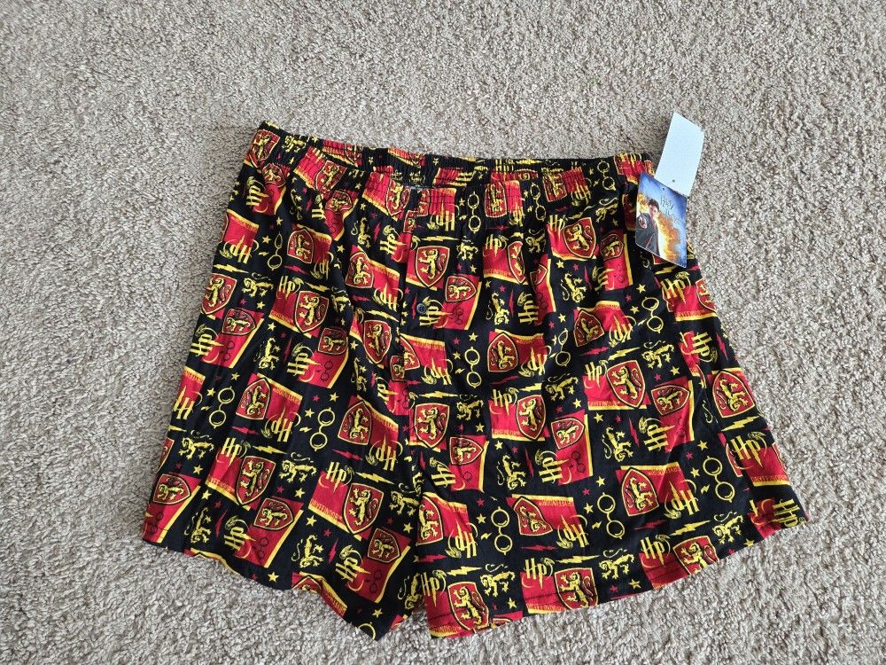 Men's Harry Potter Boxers XL NEW